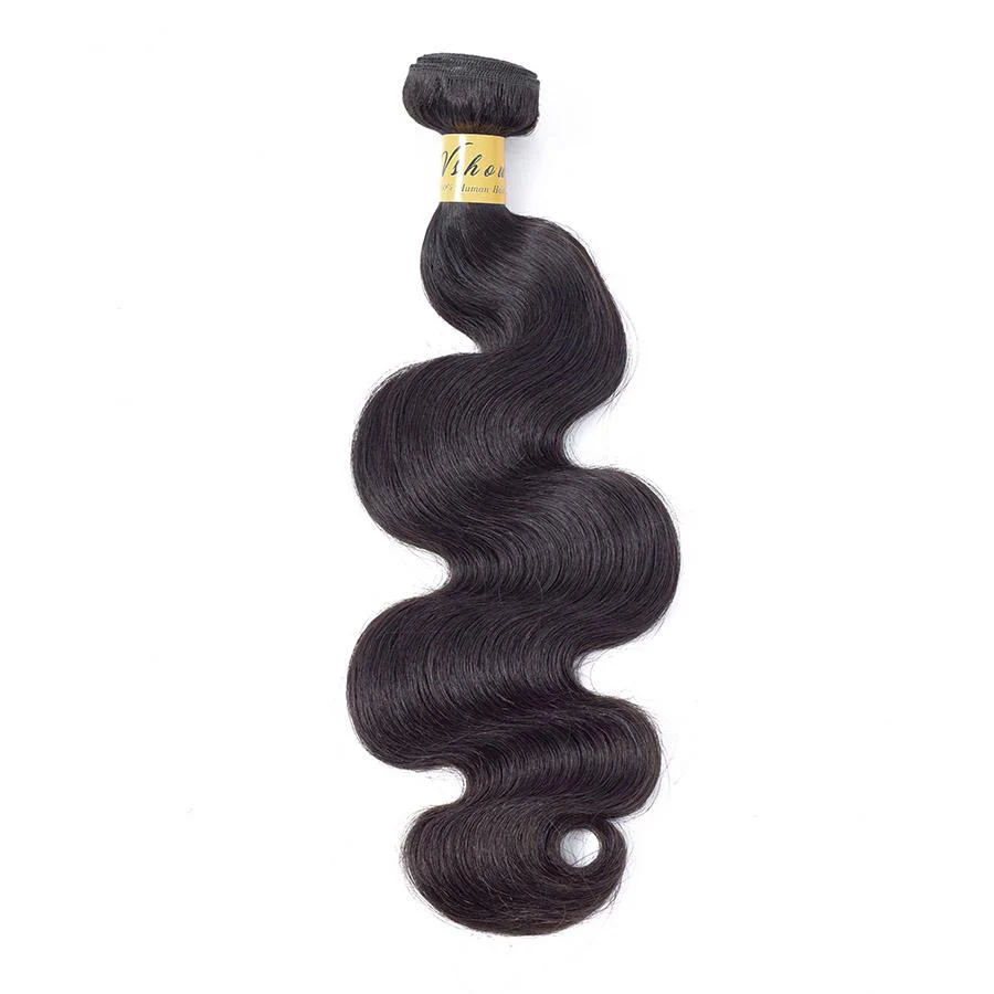 VSHOW HAIR Premium 9A Malaysian Virgin Human Hair Body Wave 3 or 4 Bundles with Closure Popular Sizes - Image 8
