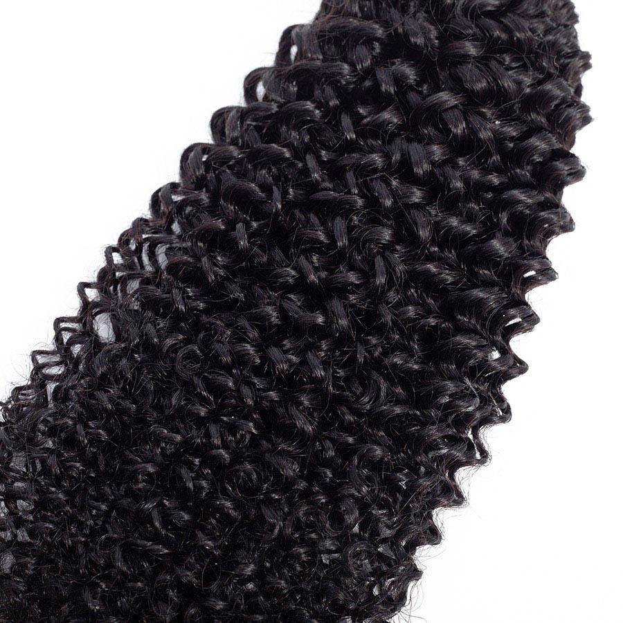 VSHOW HAIR Premium 9A Peruvian Virgin Human Hair Kinky Curly 3 or 4 Bundles with Closure Popular Sizes - Image 10