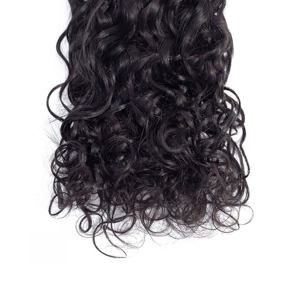 VSHOW HAIR Premium 9A Indian Human Virgin Hair Natural Wave Natural Black 3 Bundles Deal - Image 8