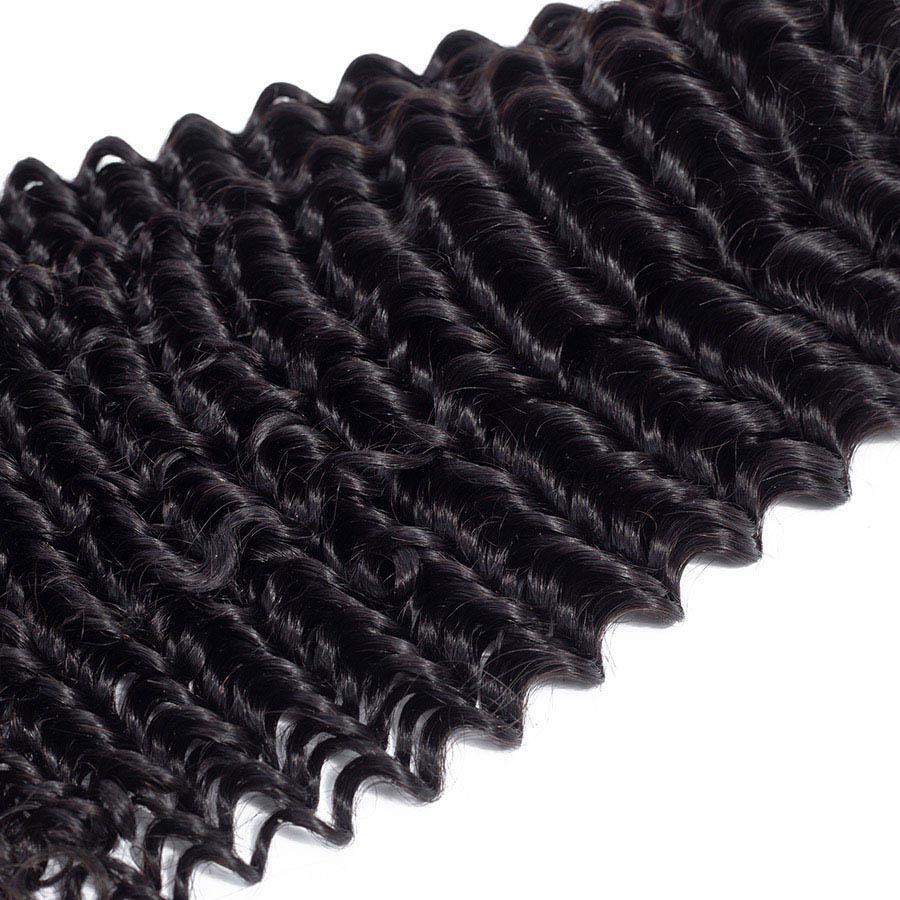 VSHOW HAIR Premium 9A Malaysian Virgin Human Hair Deep Wave 3 or 4 Bundles with Closure Popular Sizes - Image 10